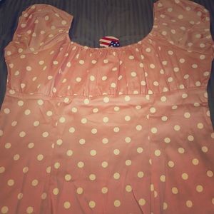 Pinup Girl Peasant top